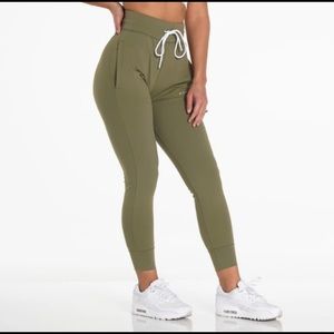 NVGTN olive joggers